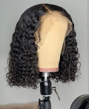 Brazilian Water Wave Lace Frontal Wig 10 inches