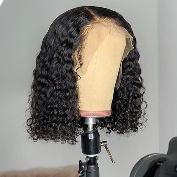 Brazilian Water Wave Lace Frontal Wig 10 inches