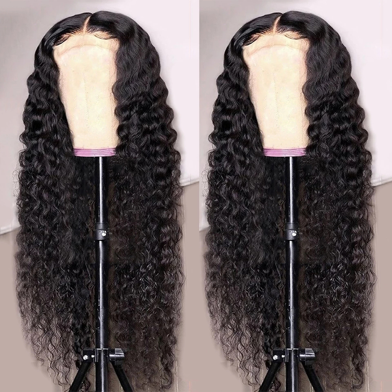 Brazilian Deep Wave Wig - 4x4 Closure - Brazilian Hair Only