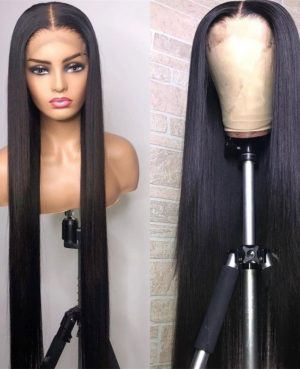 Brazilian 4×4 Closure Straight Wig